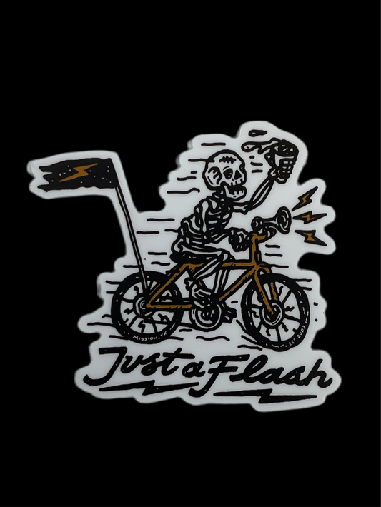 Just A Flash Sticker Large