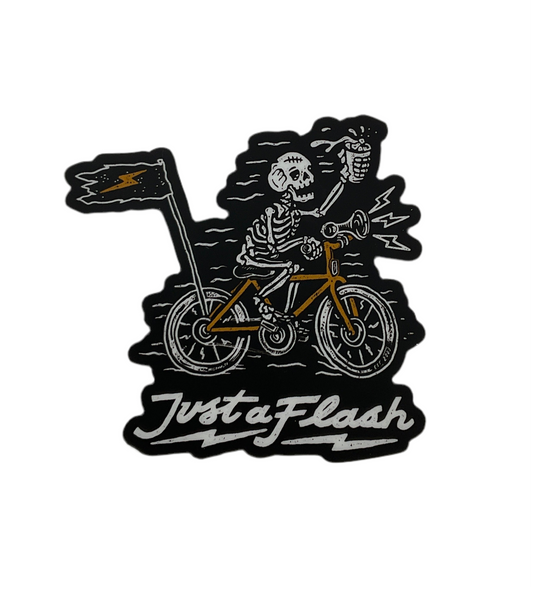 Just A Flash Sticker Small