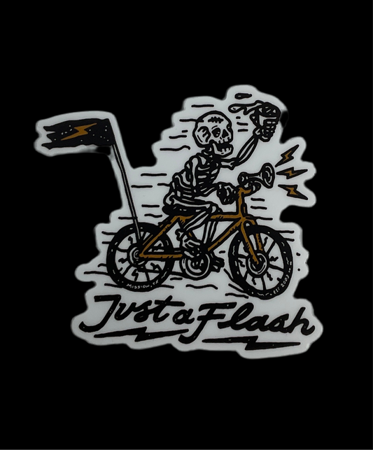 Just A Flash Sticker Small
