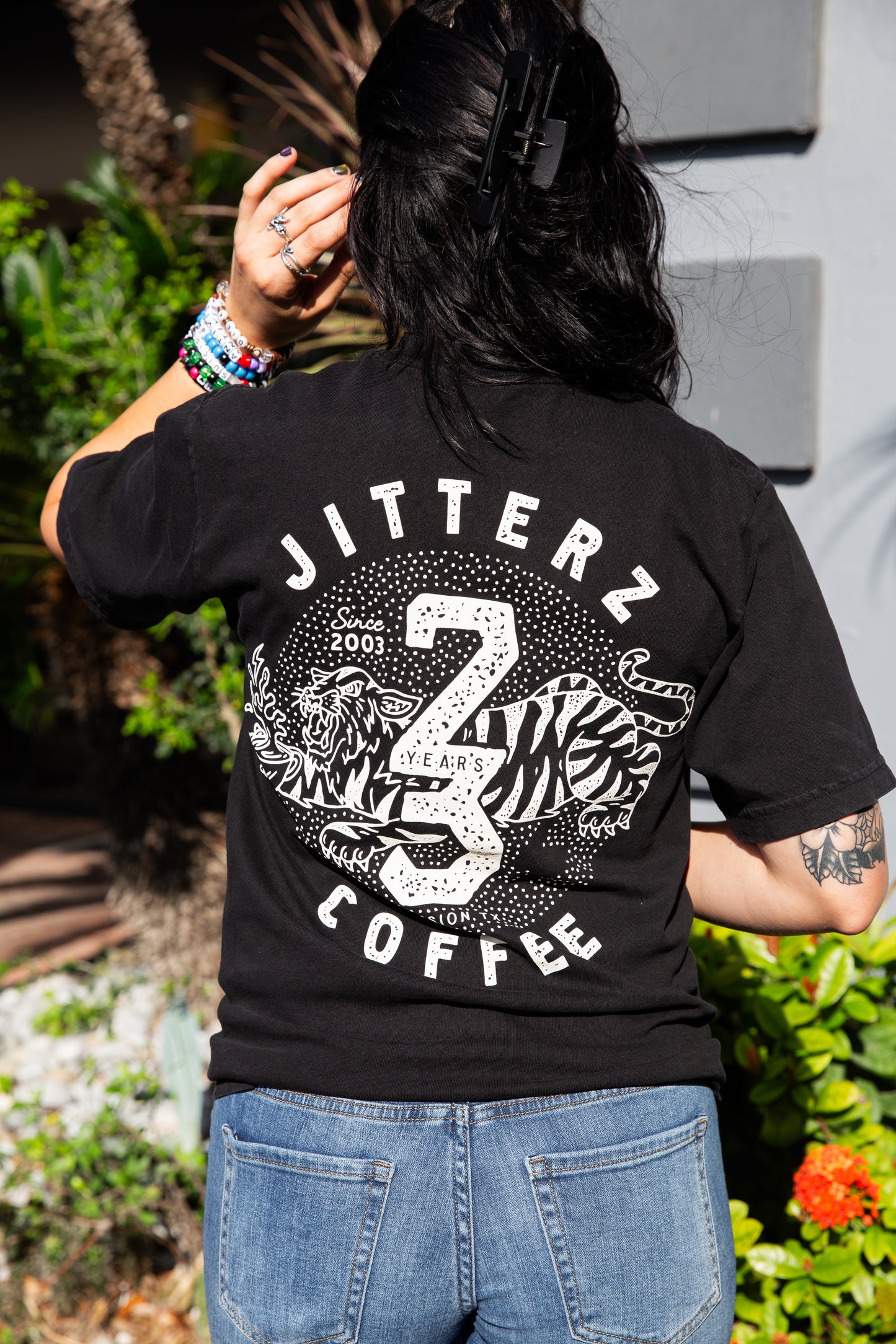 "23 YEARS" TEE - BLACK