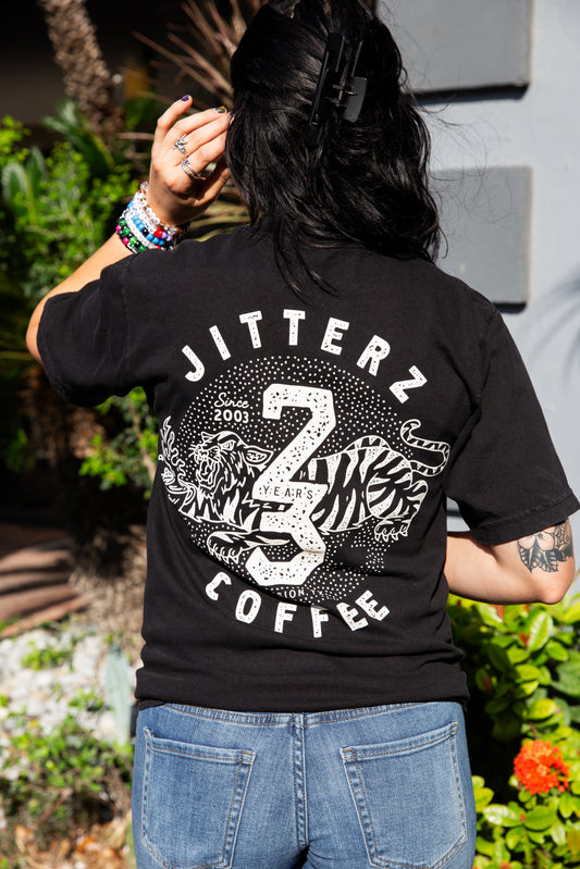 "23 YEARS" TEE - BLACK
